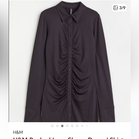 H&M Divided Rouched dress - Picture 2 of 8